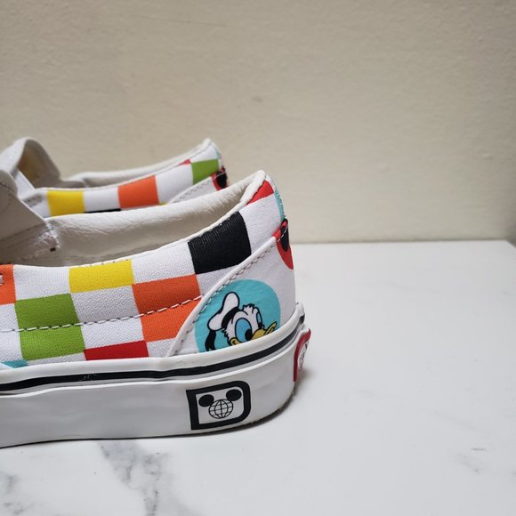 Vans x Disney World 50th Anniversary Classic Slip-On Sneakers - Picture 13 of 16